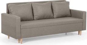 KENO fotelágy Szürke/sötétbarna