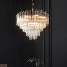 Endon glamour modern függeszték toulouse nikkel átlátszó end104090