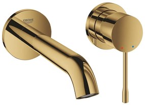 GROHE 19408GL1 - ESSENCE kétlyukú mosdócsaptelep, 183 mm, arany