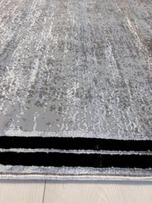 Toscana 352 Szürke, fekete vonallal 80x150 cm