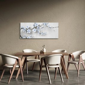 A virágok képe (120x50 cm)