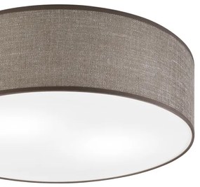 Mennyezeti lámpatest SIRJA 2xE27/15W/230V, átmérő 45 cm, barna