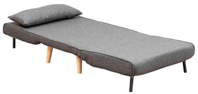 Sötétszürke fotel Folde – Artie