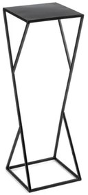 LOFT virágtartó állvány 70x23,5 cm fekete