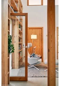 Világosbarna mosható kézi szövésű gyapjú szőnyeg 170x240 cm Golden Coffee – Lorena Canals