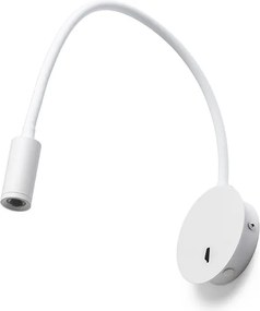 RENDL VALE nástěnná bílá 230V LED 3W 30° 3000K