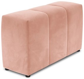 Rózsaszín bársony háttámla moduláris kanapéhoz Rome Velvet - Cosmopolitan Design