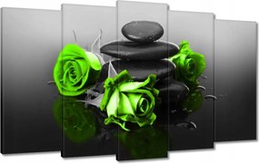 Vászonkép 100x60 Lime rózsa Spa