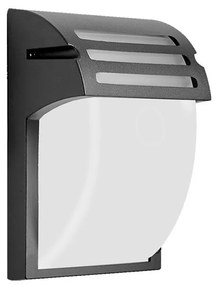 PREZENT 39040 AMALFI MINI II. Modern Kültéri Fali Lámpa Antracit, Fagyasztott Üveg E27 IP44