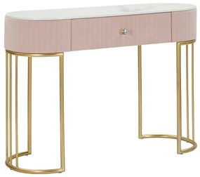 Rózsaszín konzolasztal 100x40 cm Montpellier - Mauro Ferretti