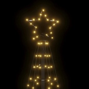 meleg fehér LED karácsonyfa tüskékkel 220 LED 180 cm