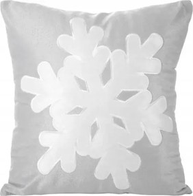 Dekoratív párnahuzat Karácsonyi Regina Hópehely Eurofirany 40 x 40cm