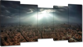 Festmények 150x80 Városi táj Kilátás