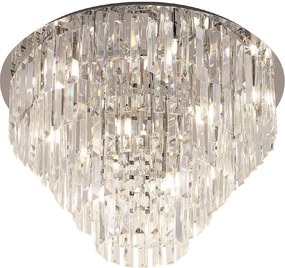 MaxLight Monaco mennyezeti lámpa több mint 6x40 W króm C0137