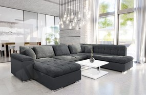 Sarok ülőgarnitúra Talia (B)  (öko-bőr soft 020 + majorka 03). 1058430