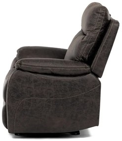 Relax fotel barna–kávé vintage szövetkárpittal. TV-4092 COF3