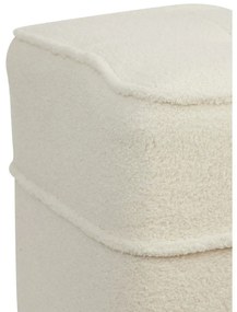 Bézs puff 40x40 cm Kiki - Light &amp; Living