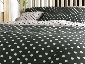 Colam szürke pamut ágyneműhuzat