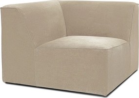 Sting bézs kordbársony kanapé modul - Scandic