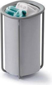 Világosszürke textil szennyeskosár 50 l Duo – Joseph Joseph