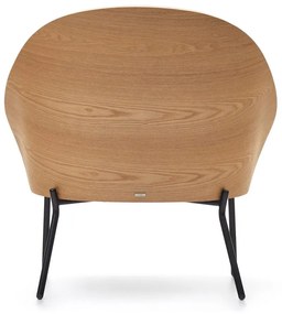 Szürke-natúr színű fotel Eamy – Kave Home