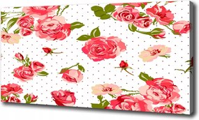 Vászonkép modern Rózsa 100x70 cm