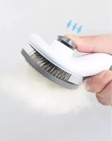 Innovatív kefe a szőr kifésülésére - PETBRUSHY - szürke