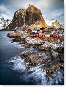 Norvégia Táj poszter A1 59,4x84,1 cm #100