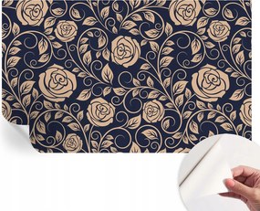 Fotótapéta Öntapadós Dekoratív tapéta Romantikus virágok 416x254 cm