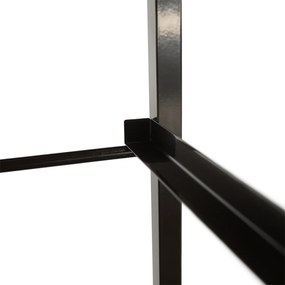 HAZEL TYP 2 szekrény szövet fiókokkal, barna, M