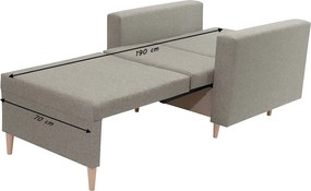 KENO fotelágy Barna