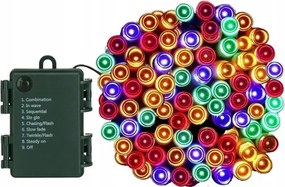 Karácsonyfai Fények 150 Led multicolor beltéri IP20 8 Mód 15m