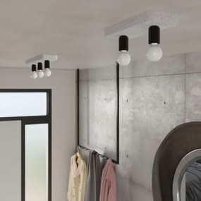 Sollux  SL.1158 - Spotlámpa TAVO 3xE27/15W/230V beton