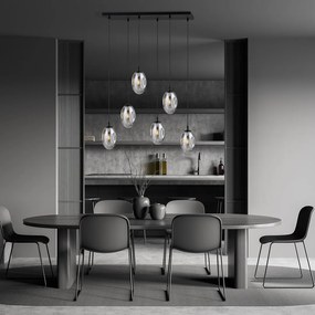 Emibig modern függeszték astral fekete grafit emi1266/6