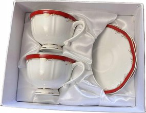 Porcelán csésze szett 200 ml elegancia és stílus az asztalodhoz