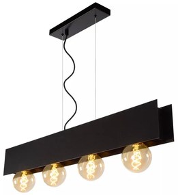 Lucide 30474/04/30 - Csillár zsinóron SURTUS 4xE27/60W/230V