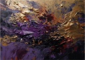 Üveg kép - Texturált absztrakció (70x50 cm)