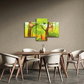 Kép - majmok (90x60 cm)