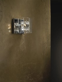 SCHULLER 391218 FLASH Kristály Fali Lámpa G9 IP20