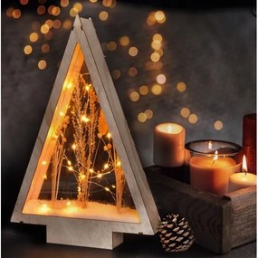 Solight 1V267 - LED karácsonyi dekoráció LED/2xAA hóval borított téli virágok