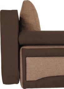 Kanapé, csokoládé/világos barna, BOLIVIA