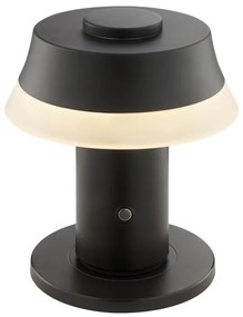 Brilliant -LED Stm újratölthető érintésvezérlésű asztali lámpa KINICH LED/2,5W/5V 2700K fekete