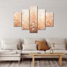 Kép - Vadvirágok mintája (150x105 cm)