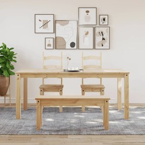 Panama tömör fenyőfa ebédlőasztal 180 x 90 x 75 cm