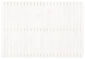 fehér tömör fenyőfa fali fejtámla 159,5x3x110 cm