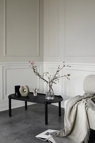 Fa asztal 50x105cm, fekete tölgy - COOEE
