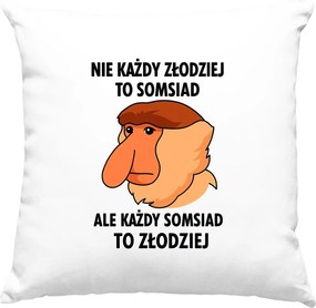 Somsiad tolvaj párna, fehér