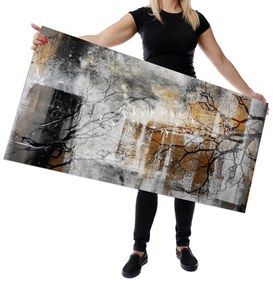 Wallplex konyhahátfal Winter Art (Méret: 60x240)