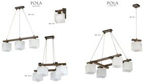 Jupiter 1092 - PO3 - Függeszték POLA 3xE27/60W/230V