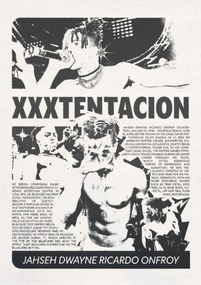 Poszter 21x30 cm XXXTentacion